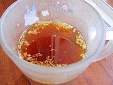 風邪かな？と思ったら★黒糖生姜湯（お手軽Ver.)